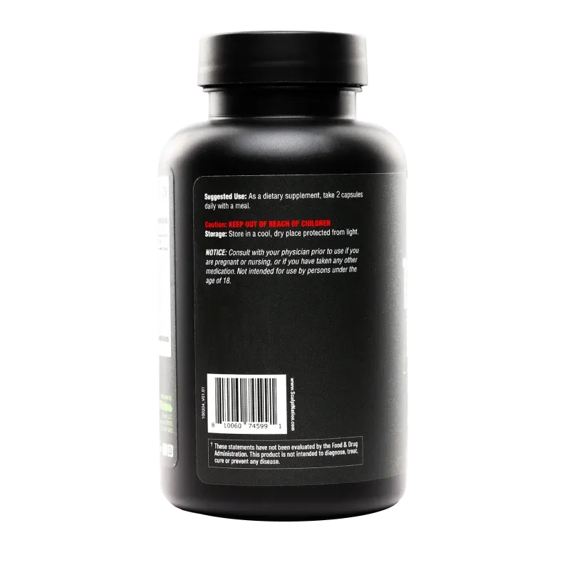 Sculpt Nation by V Shred Test Boost Max - Testosterone Supplement for Men - Tribulus Terrestris for Men - Natural Energy, Stamina, and Strength Booster - 60 Gluten Free Capsules